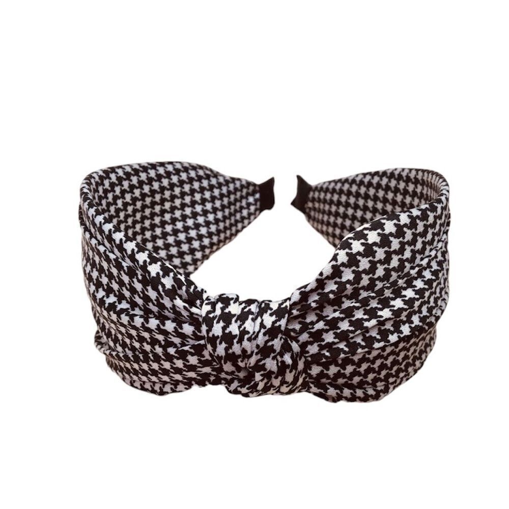 COPY - Houndstooth Twist  Headband